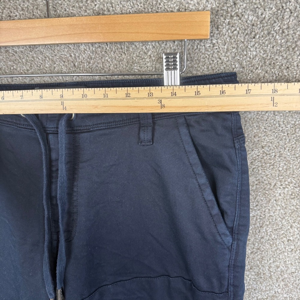 DU/ER N2X Slim Fit Performance Denim Joggers Navy Blue Mens 32x29 - Picture 5 of 7
